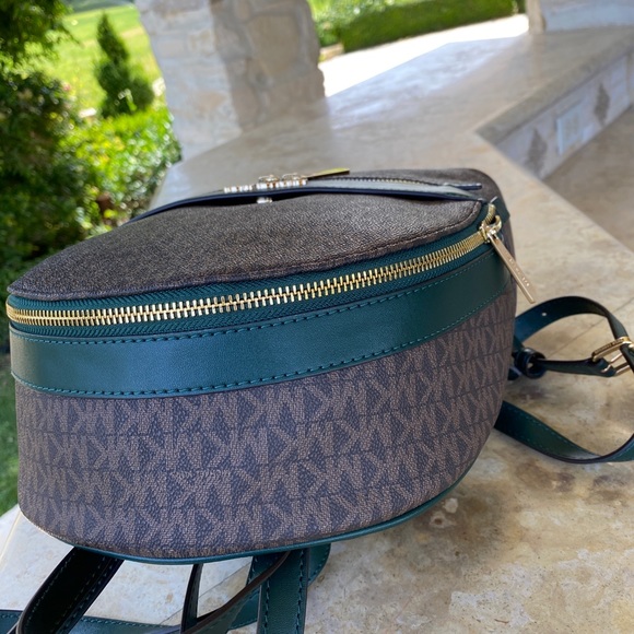 Michael kors stripe kenly signature backpack&walle main image 6